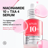 Anua Niacinamide 10 TXA 4 Serum | Brightening & Dark Spot Corrector