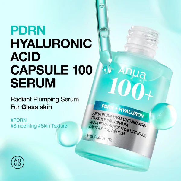 Anua PDRN Hyaluronic Acid Capsule 100 Serum | Firming & Deep Hydration