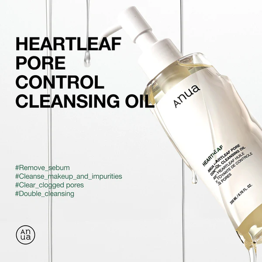 Anua Heartleaf Pore Control Cleansing Oil | Deep Cleanse & Blackhead Care