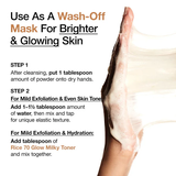 Anua Rice Enzyme Brightening Cleansing Powder | Gentle Exfoliation & Glow