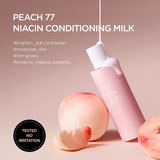 Anua Peach 77 Niacin Conditioning Milk | Brightening & Hydrating Skin Softener| Moisturizer