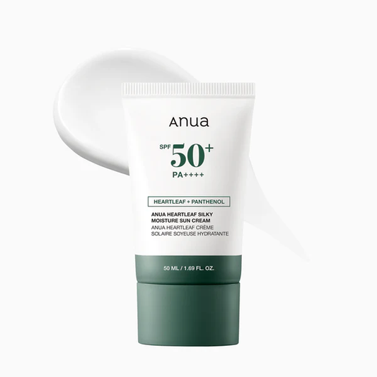 Anua Heartleaf Silky Moisture Mild Sunscreen | Lightweight & Soothing UV Protection