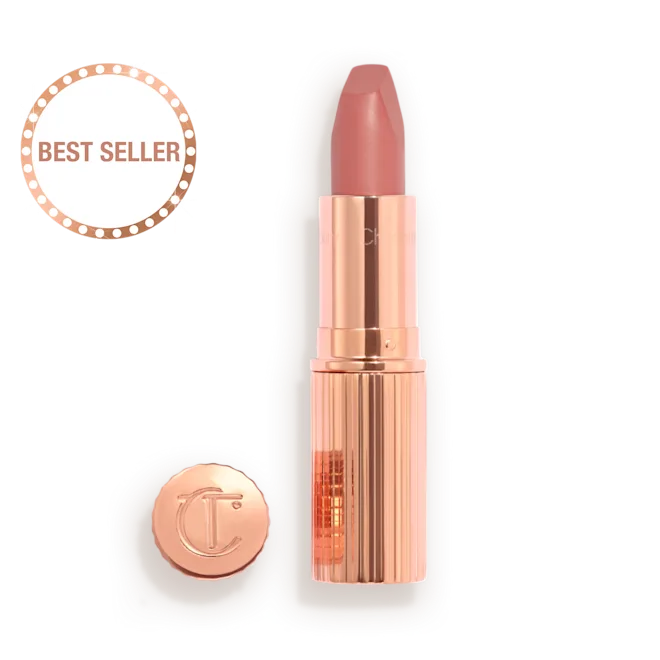 Charlotte Tilbury Pillow Talk Lipstick | Iconic Nude-Pink Matte Lipstick