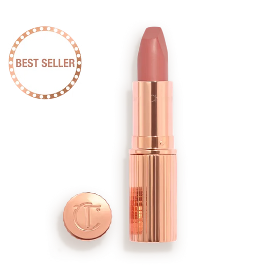 Charlotte Tilbury Pillow Talk Lipstick | Iconic Nude-Pink Matte Lipstick