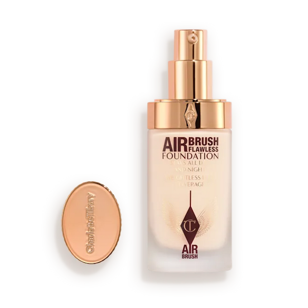 Charlotte Tilbury Airbrush Flawless Foundation | 1-COOL | Full Coverage, Long-Lasting Matte Finish