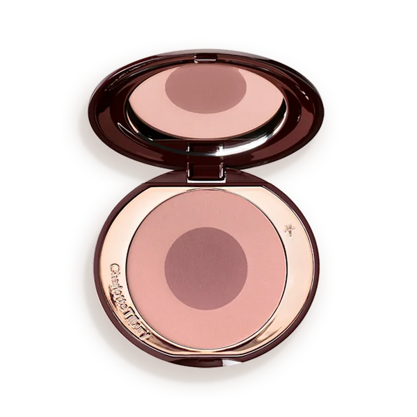 Charlotte Tilbury Cheek to Chic Sex on Fire | Two-Tone Powder Blush for a Natural Rosy Glow