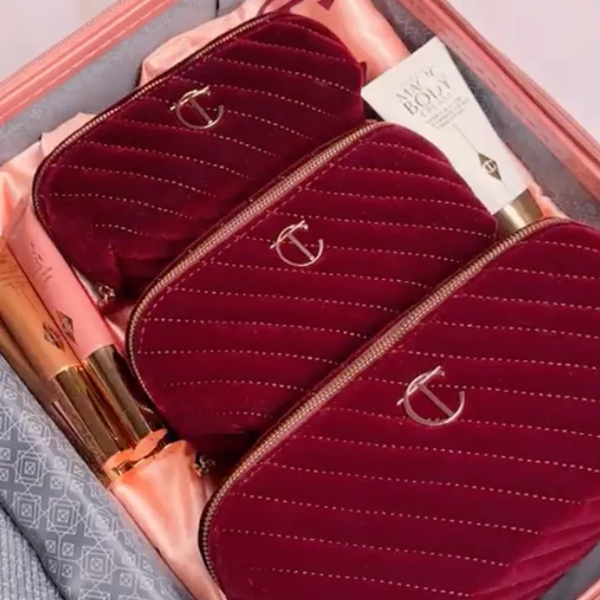Charlotte Tilbury Makeup Bag of Dreams Mini | Luxury Travel Makeup Pouch