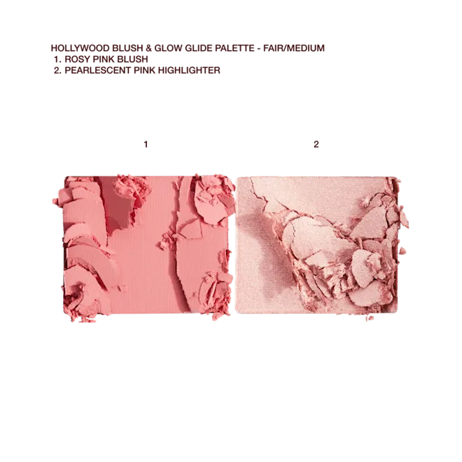 CHARLOTTE TILBURY | HOLLYWOOD BLUSH & GLOW GLIDE PALETTE LIGHT TO MEDIUM