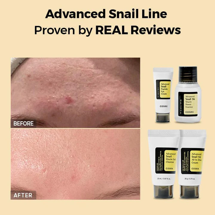 COSRX ALL ABOUT SNAIL KIT 4-step