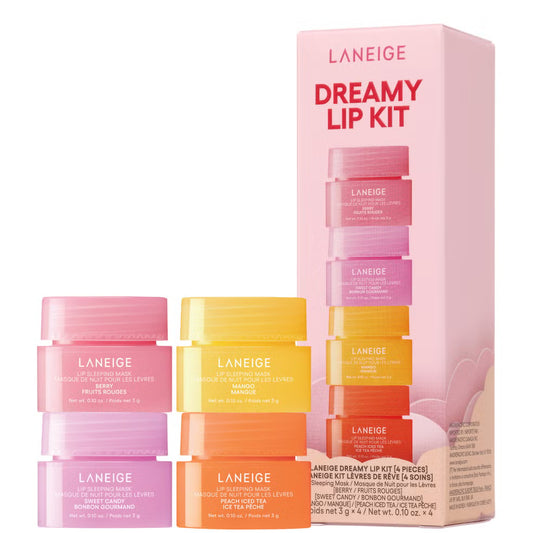 LANEIGE Dreamy Lip Kit | 4-in-1 Hydrating Lip Set